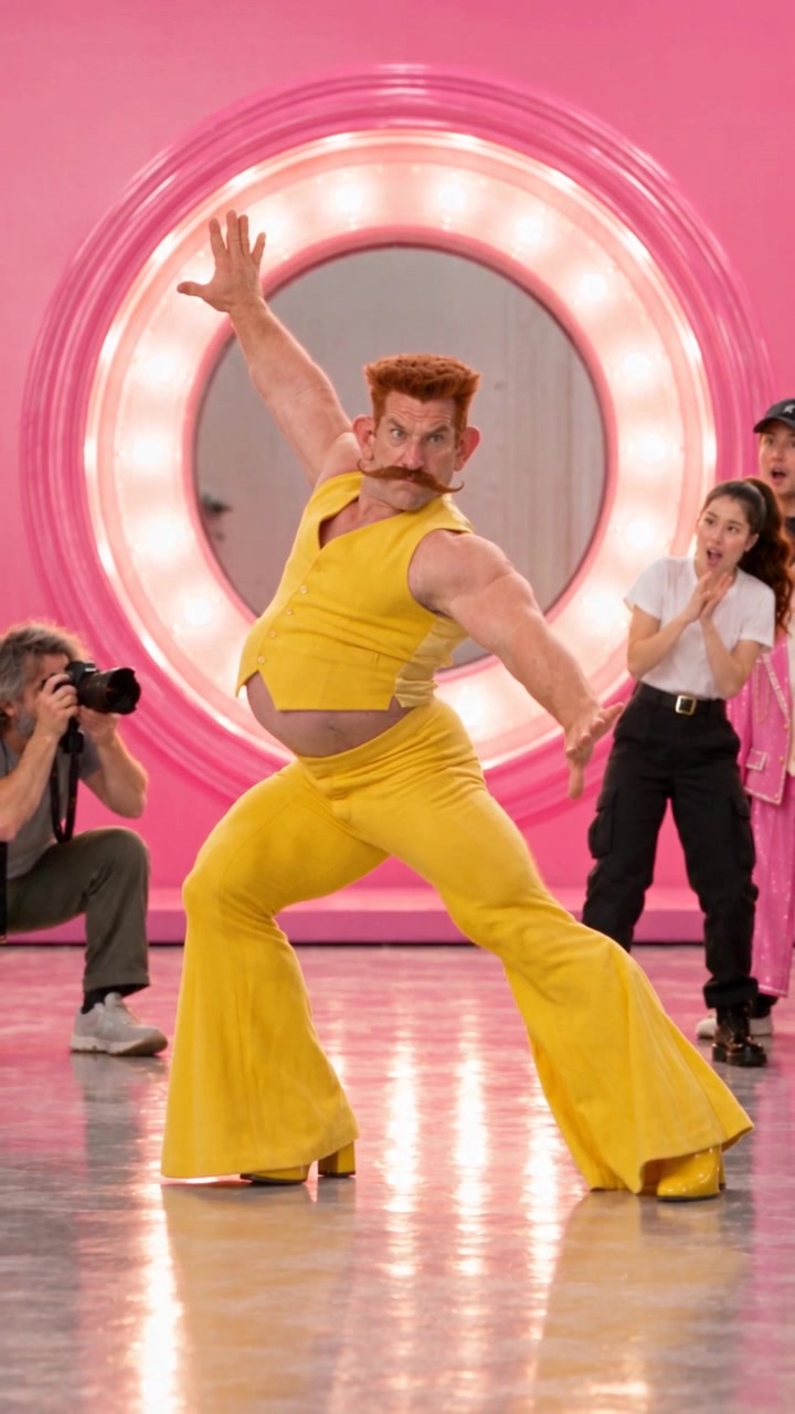 A frame from the VLKNA CLUB original film